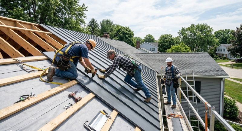 Aluminum Roof Installation in Harleysville, PA