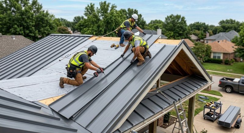 Aluminum Roof Installation in Lansdale, PA