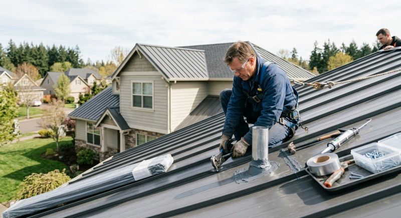 Aluminum Roofing Repair in Ambler, PA
