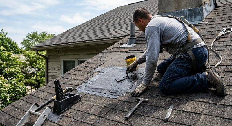 Asphalt Roof Leak Repair in Coopersburg, PA
