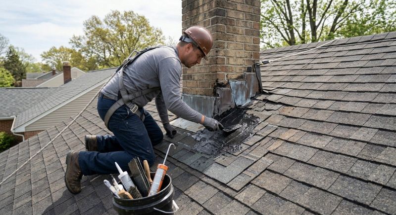 Asphalt Roof Leak Repair in Elkins Park, PA