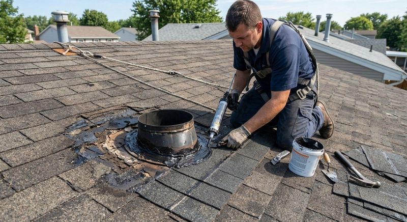 Asphalt Roof Leak Repair in Hainesport, NJ