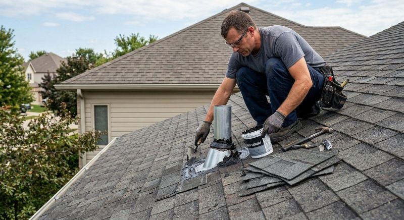 Asphalt Roof Leak Repair in King Of Prussia, PA