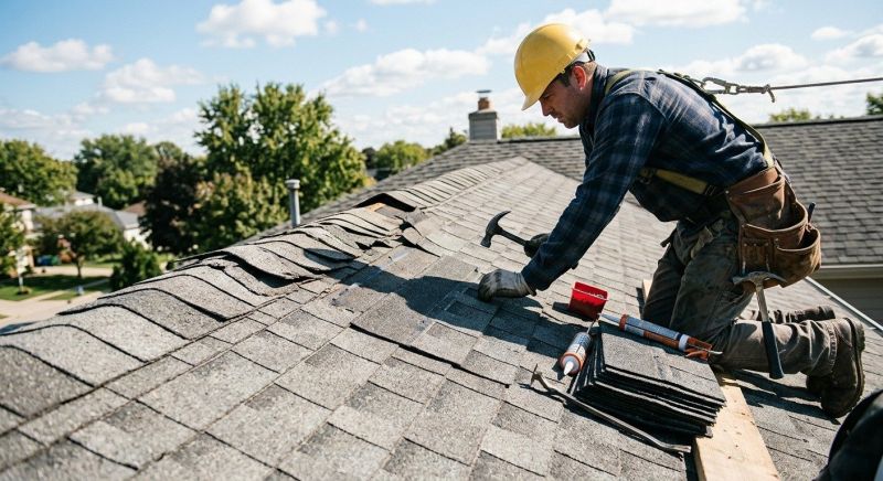 Asphalt Roof Repair in Broomall, PA