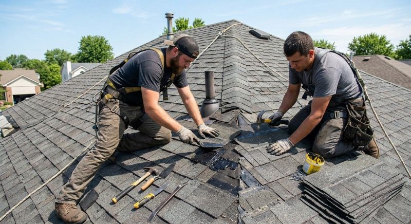 Asphalt Roof Repair in Haddonfield, NJ