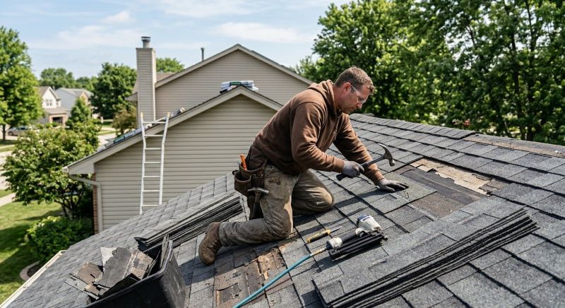 Asphalt Roof Repair in New Hope, PA