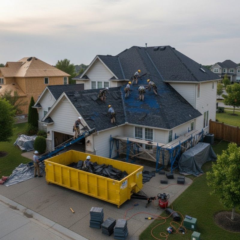 Asphalt Roof Replacement in Morrisville, PA