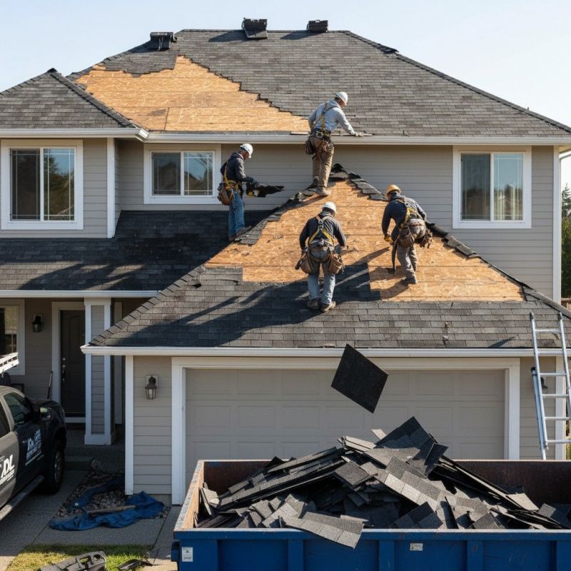 Asphalt Roof Replacement in Mount Laurel, NJ