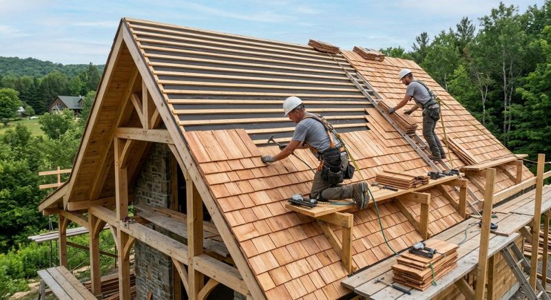 Cedar Roof Installation in Bristol, PA