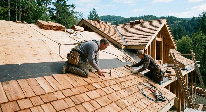 Cedar Roof Installation in Camden, NJ