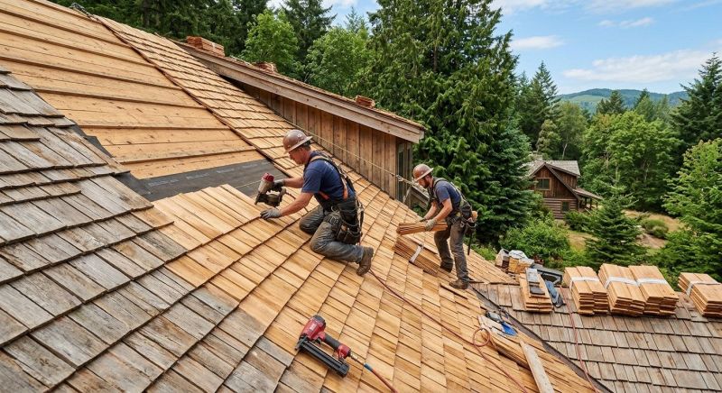 Cedar Roof Installation in Coopersburg, PA