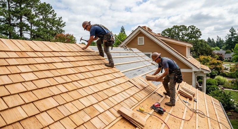 Cedar Roof Installation in Lambertville, NJ