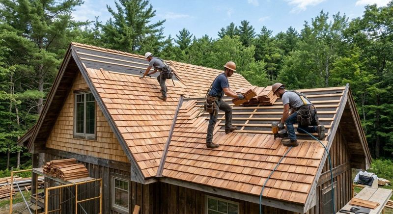 Cedar Roof Installation in Mount Laurel, NJ
