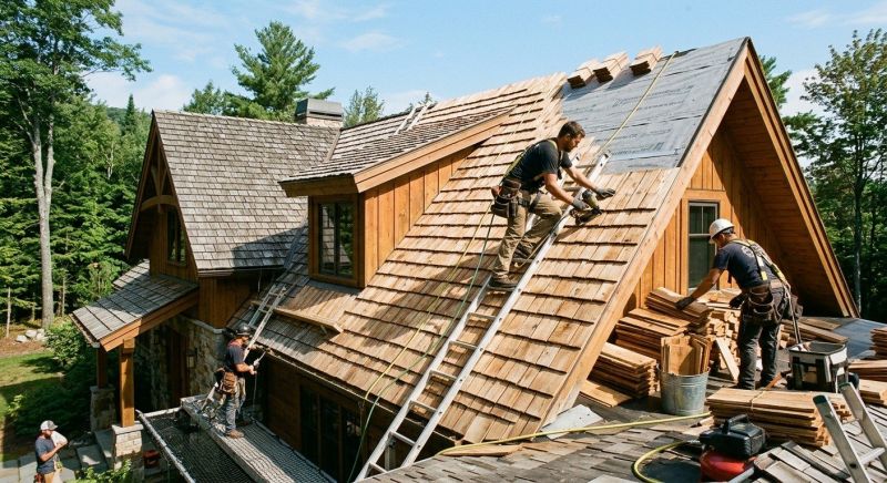 Cedar Roof Replacement in Mount Laurel, NJ