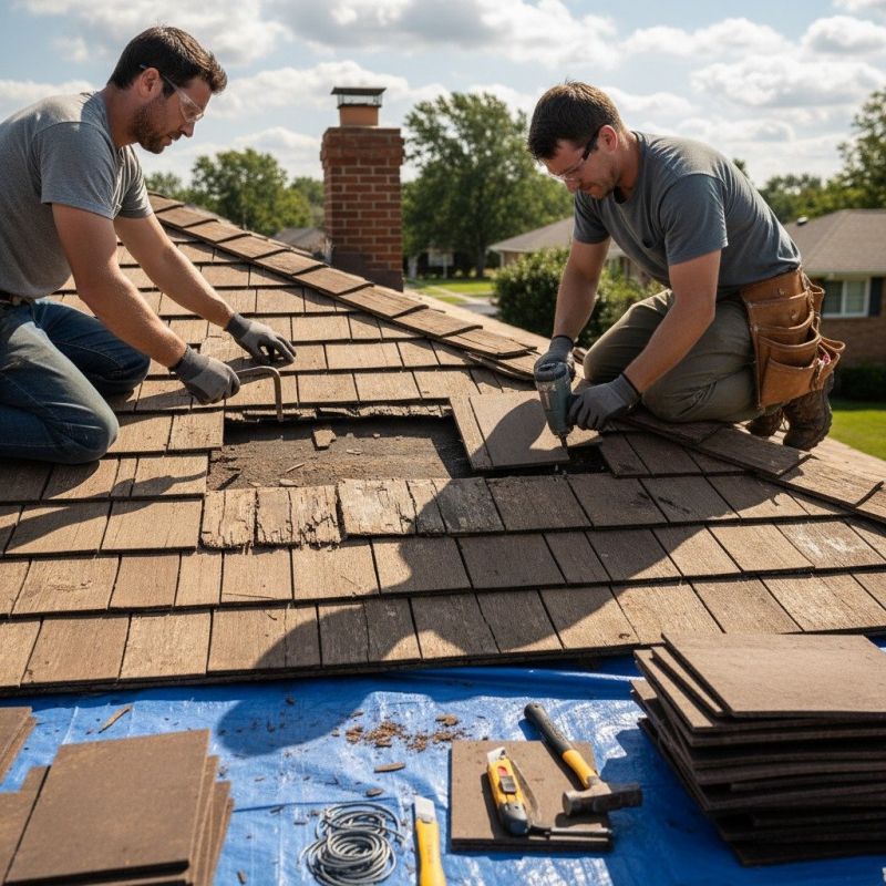 Cedar Shake Roof Repair in Broomall, PA