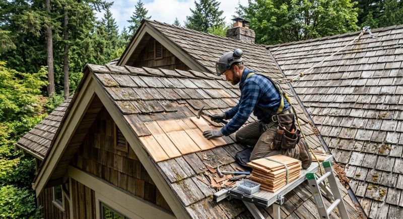 Cedar Shingles Repair in Hatfield, PA