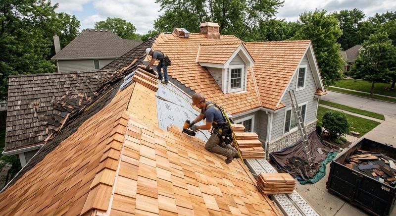 Cedar Shingles Replacement in Bensalem, PA