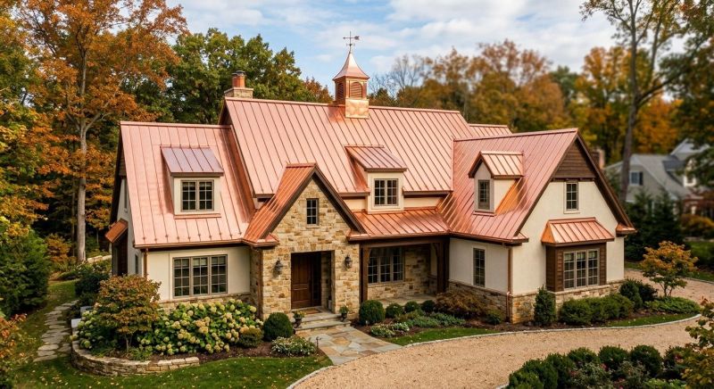 Copper Roof Repair in Ambler, PA