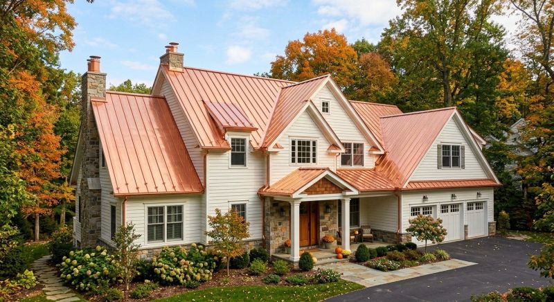 Copper Roof Replacement in Ambler, PA