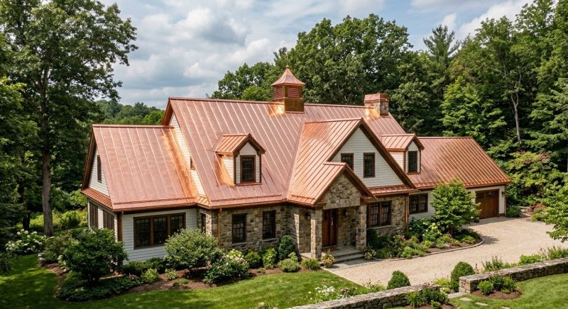 Copper Roof Replacement in Ambler, PA