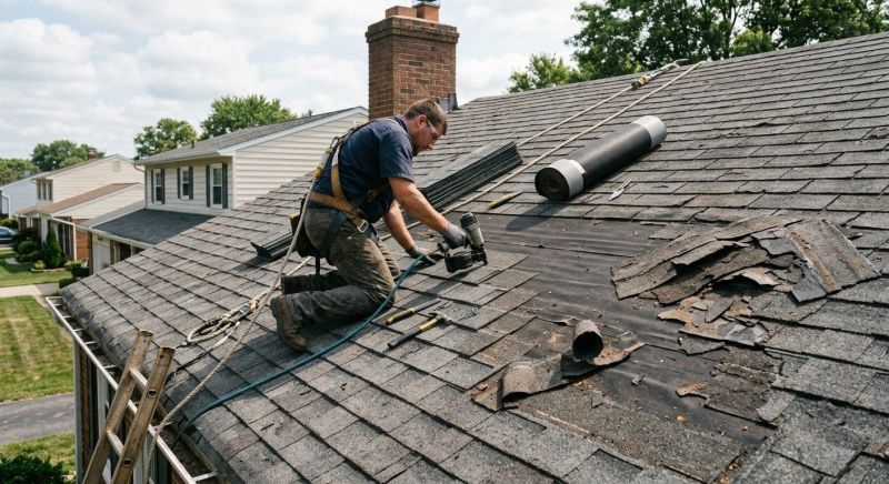 Damaged Roof Repair in Westville, NJ