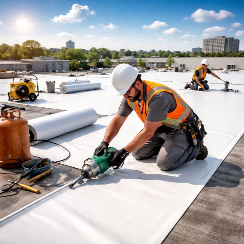 Epdm Roof Installation in Malvern, PA