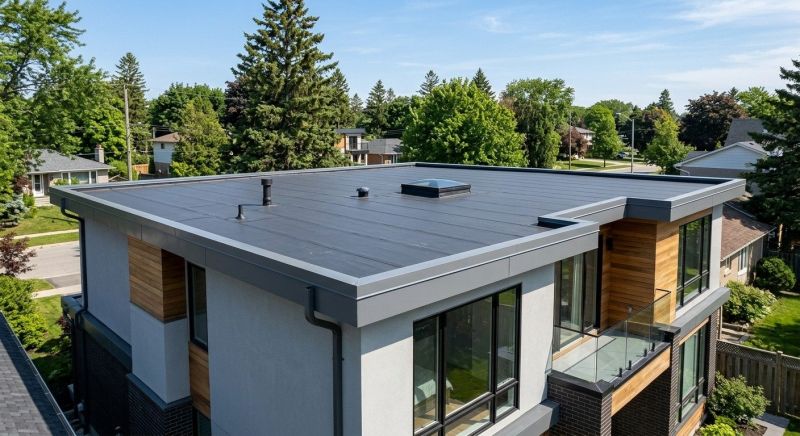 Flat Roof Installation in Dublin, PA