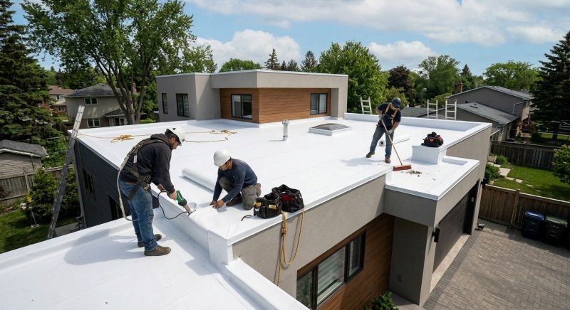 Flat Roof Installation in Florence, NJ