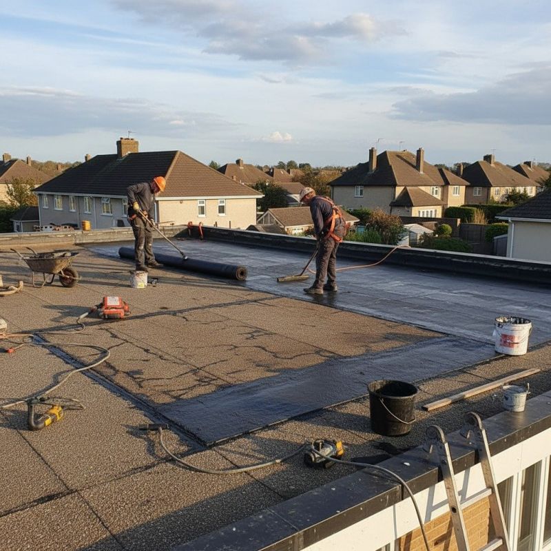 Flat Roof Repair in Broomall, PA