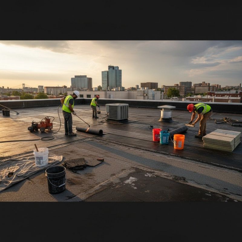 Flat Roof Repair in Collingswood, NJ