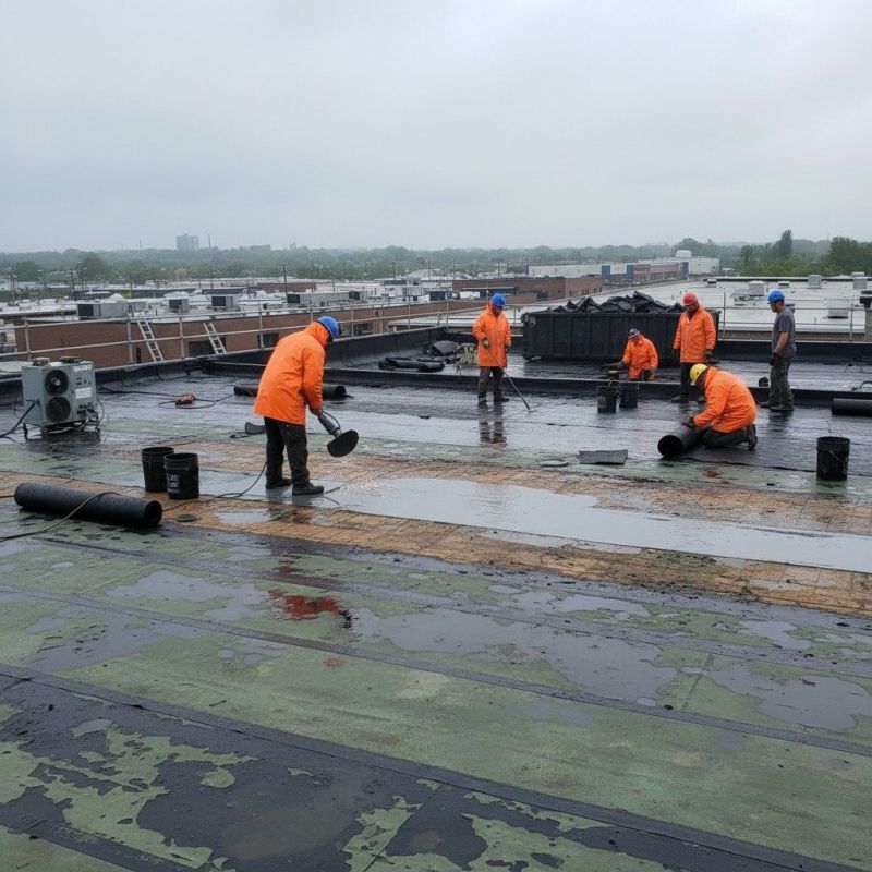 Flat Roof Repair in Ambler, PA