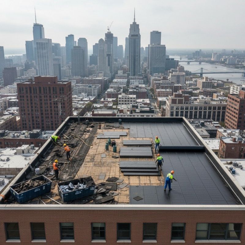 Flat Roof Replacement in Ambler, PA