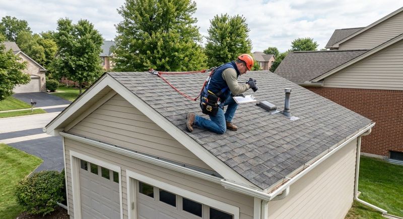 Garage Roof Inspection in Ambler, PA