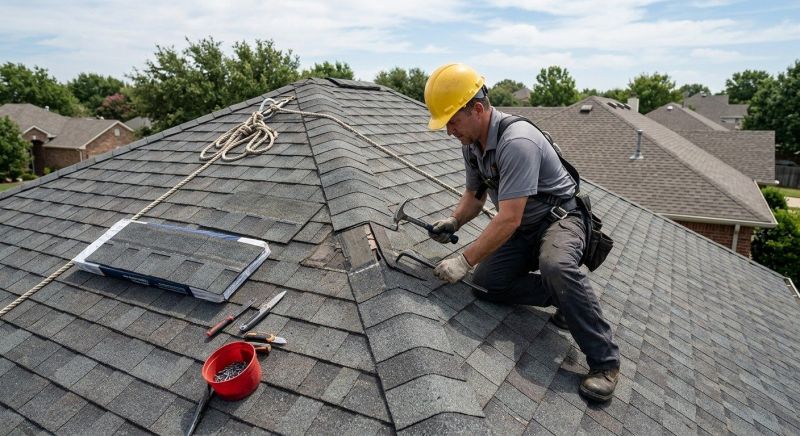 Hip Roof Shingle Repair in Ambler, PA