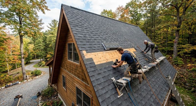 Hip Roof Shingle Replacement in Ambler, PA