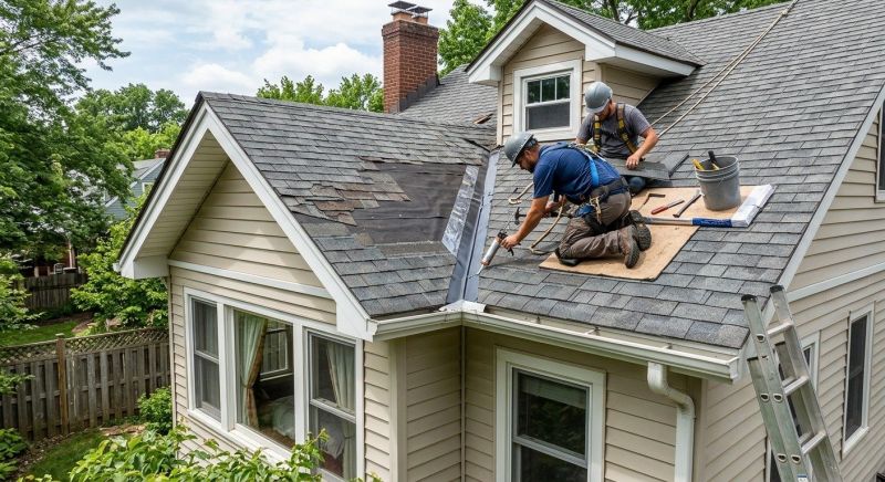 House Roof Repair in Fairless Hills, PA