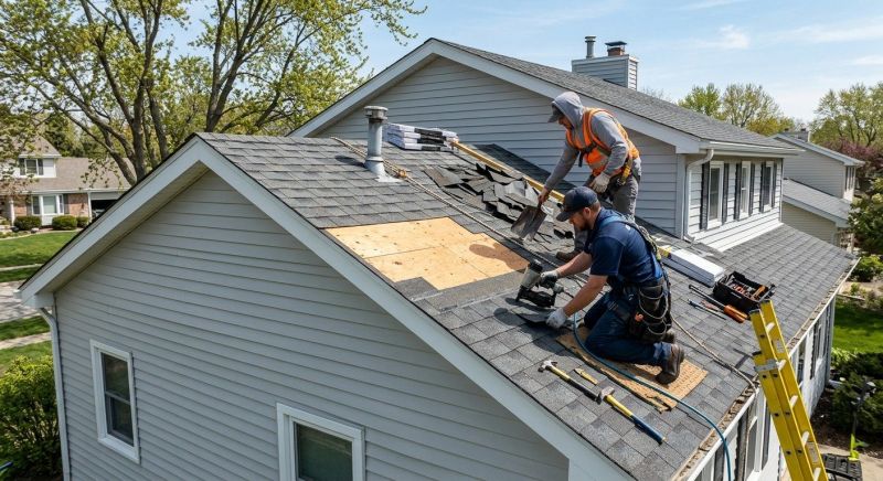 House Roof Repair in Lansdowne, PA