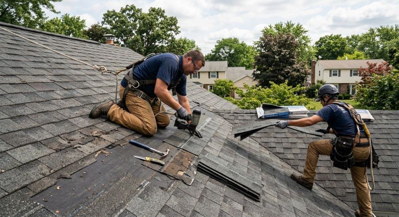 House Roof Repair in Levittown, PA