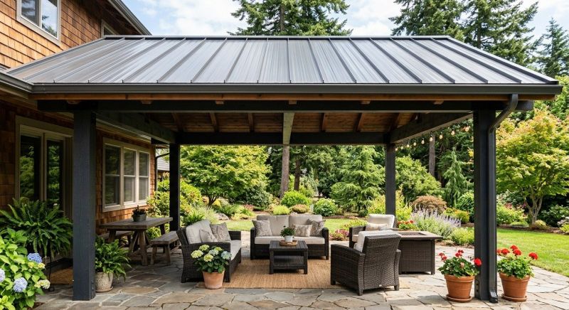 Metal Patio Roof Repair in Ambler, PA