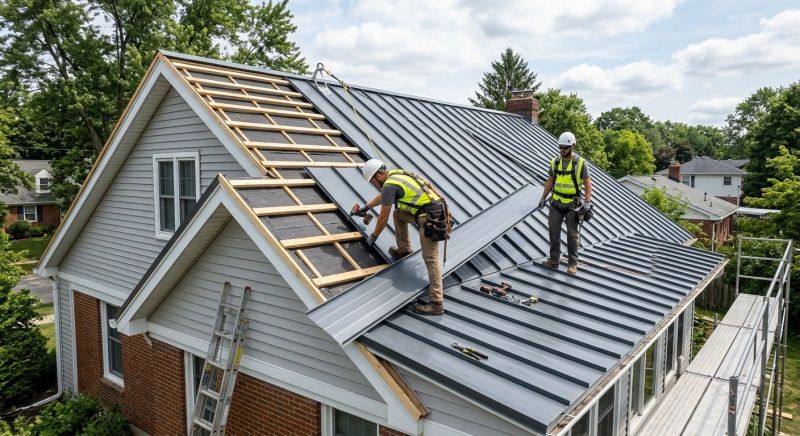 Metal Roof Installation in Gilbertsville, PA