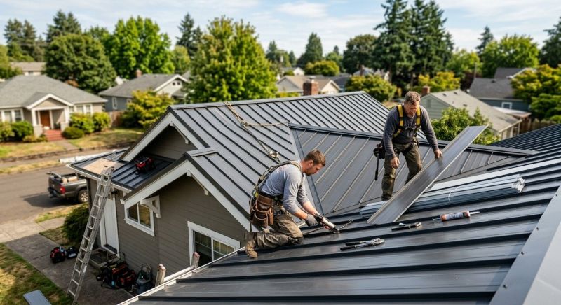 Metal Roof Repair in Bryn Mawr, PA