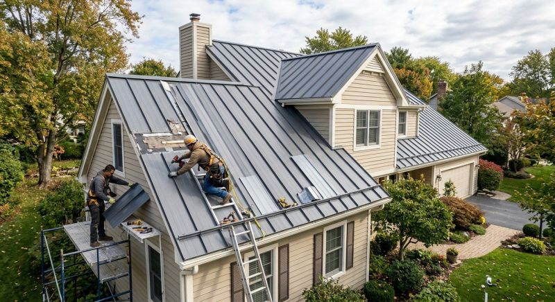 Metal Roof Repair in Paoli, PA