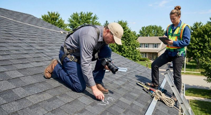 Roof Damage Inspection in Devon, PA