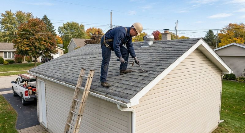 Roof Damage Inspection in Norristown, PA