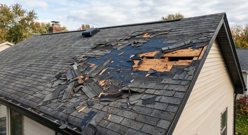 Roof Damage Repair in Blue Bell, PA