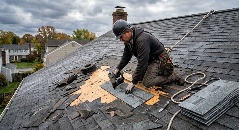Roof Damage Restoration in Berwyn, PA
