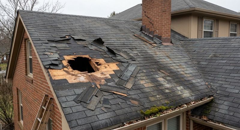 Roof Damage Restoration in Hainesport, NJ