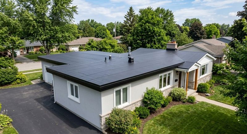 Rubber Roof Installation in Ambler, PA