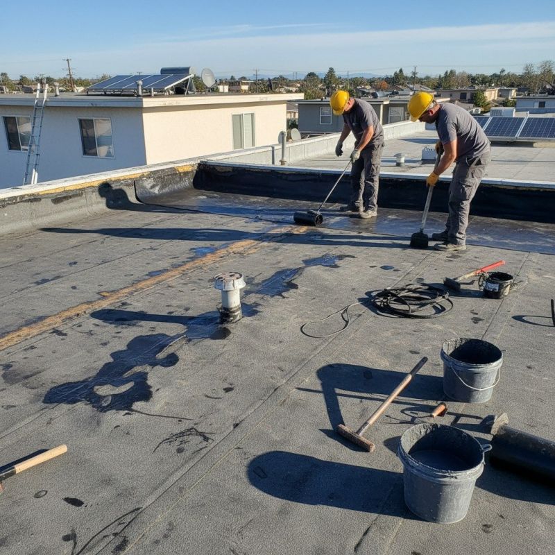 Rubber Roof Repair in Devon, PA