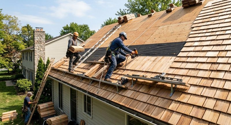 Shake Roof Replacement in Malvern, PA